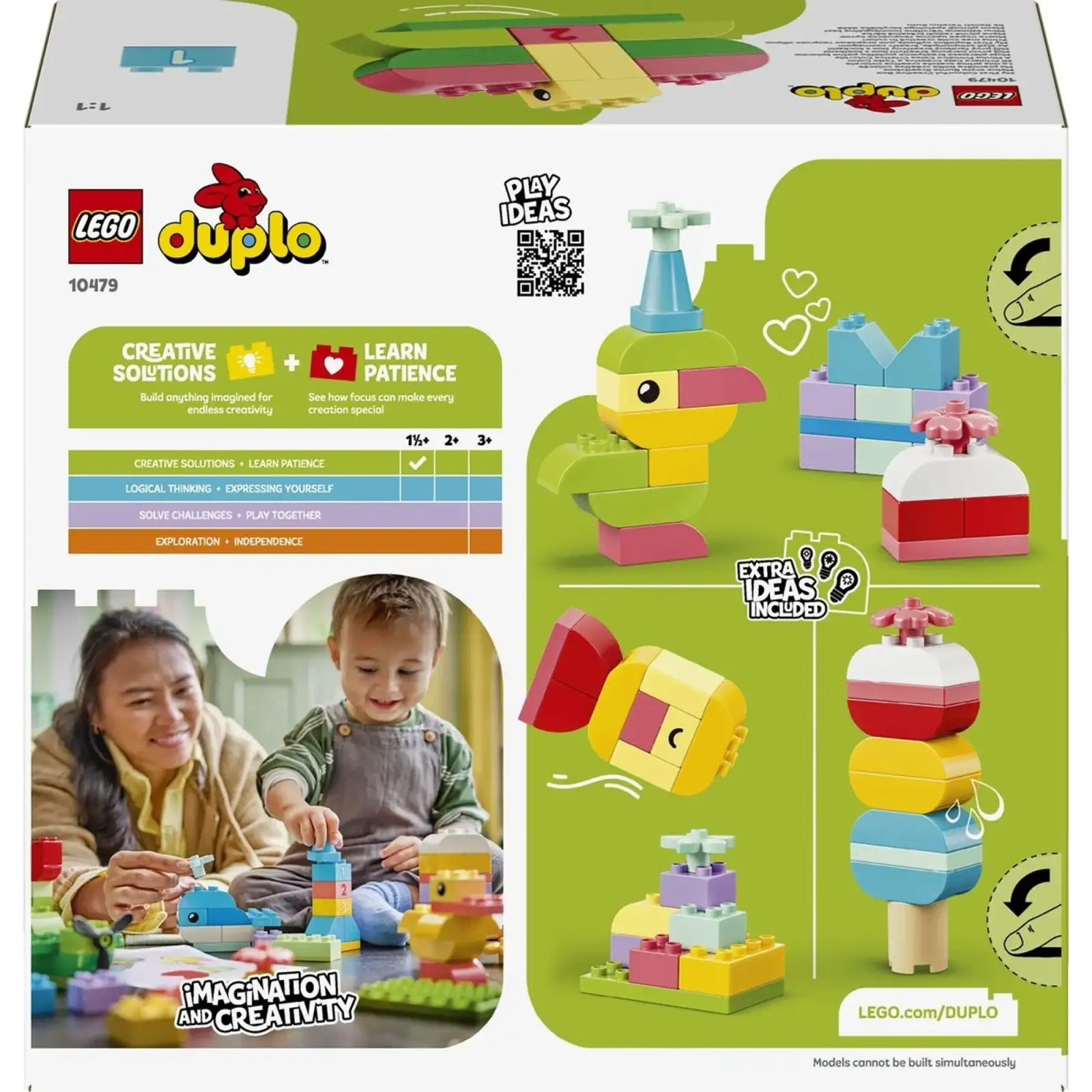 Конструктор LEGO Duplo Коробка кубиков для ярких творческих сборок (10479)