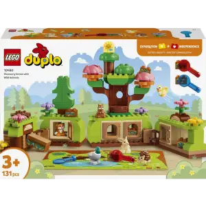 Конструктор LEGO DUPLO Лес открытий с дикими животными (10480)