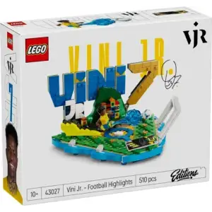 Конструктор LEGO Editions Football Винисиус Жуниор – лучшие моменты футбольных матчей (43027)