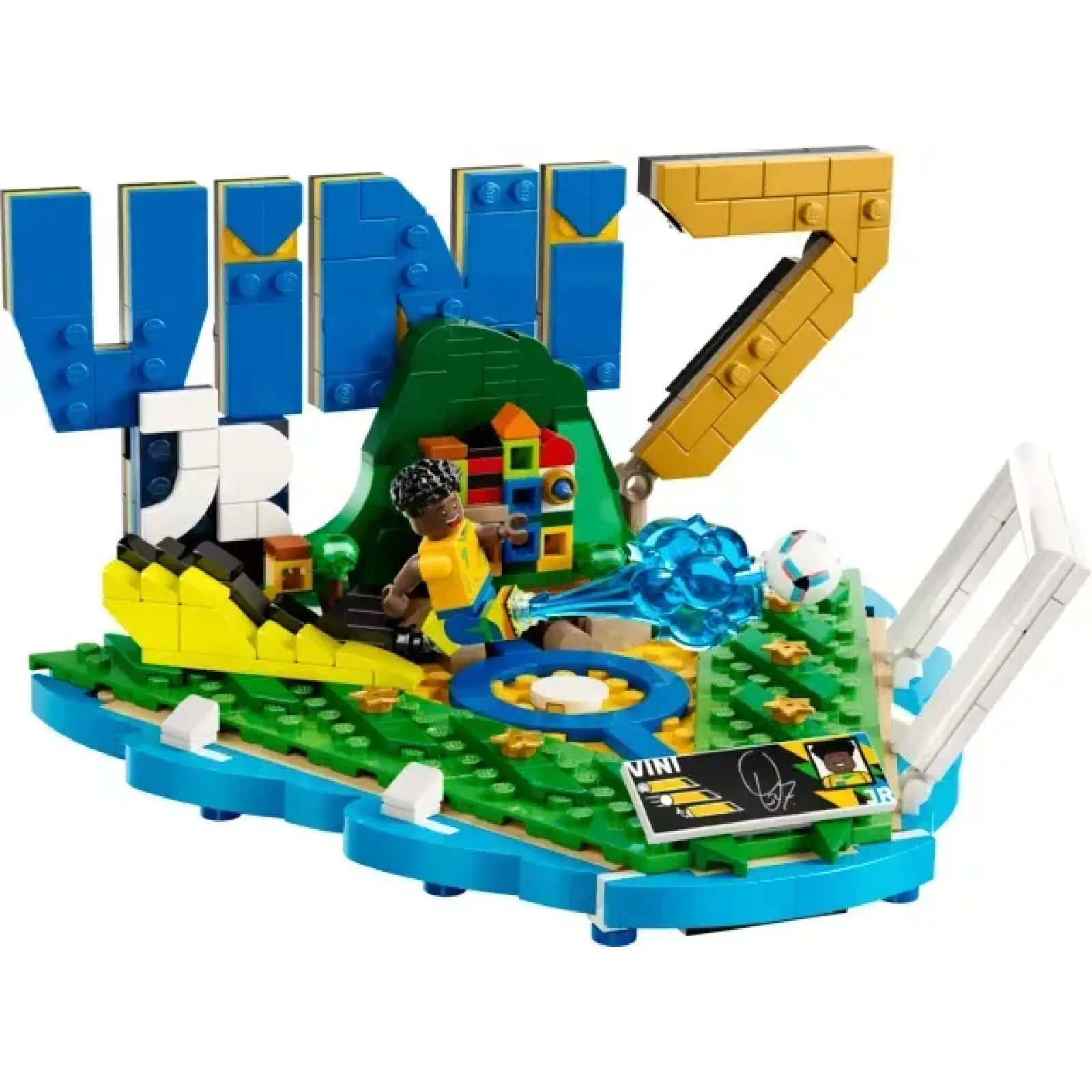 Конструктор LEGO Editions Football Винисиус Жуниор – лучшие моменты футбольных матчей (43027)