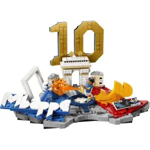 Конструктор LEGO Editions Football Килиан Мбаппе – лучшие моменты футбольных матчей (43013)