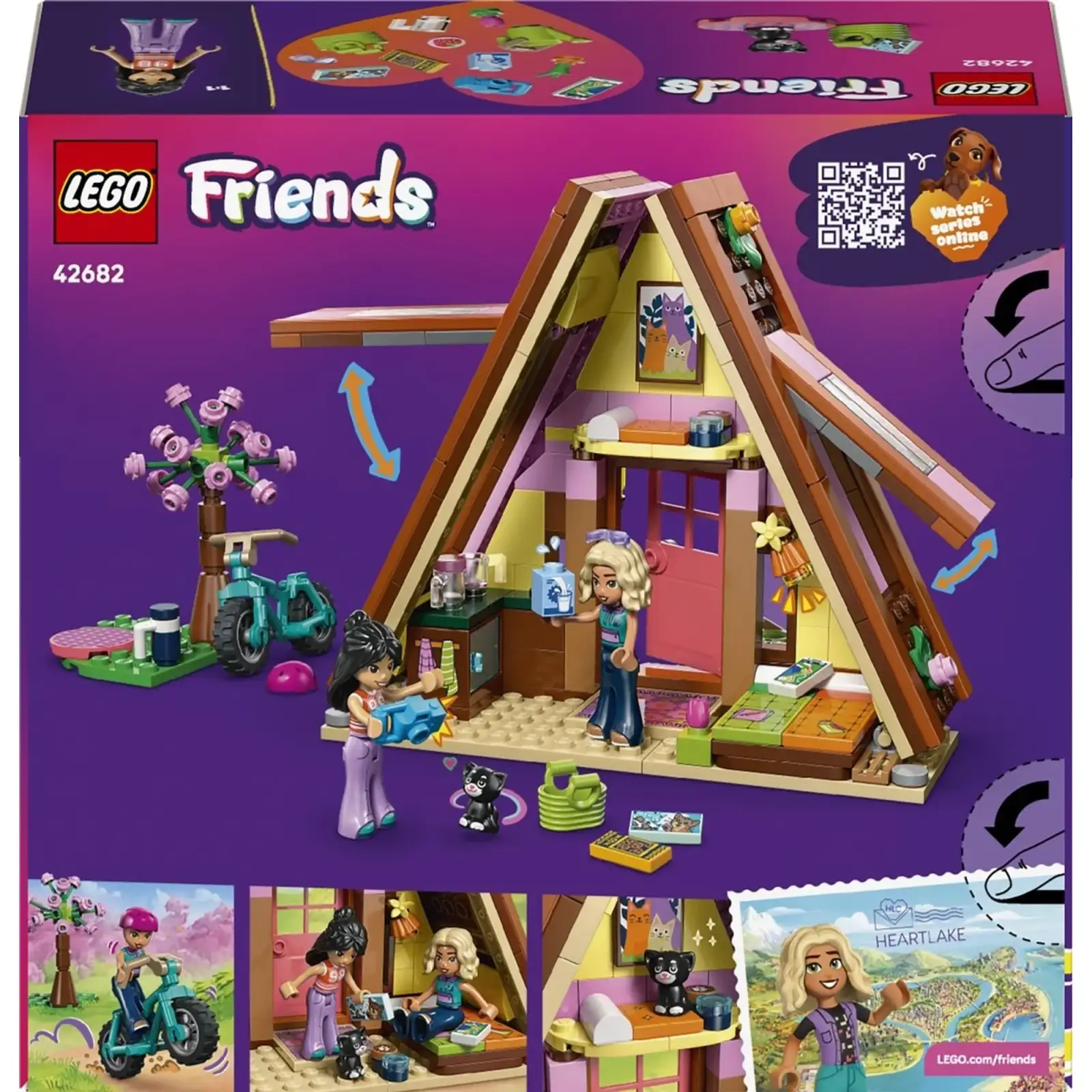Конструктор LEGO Friends Домик для кемпинга на природе (42682)