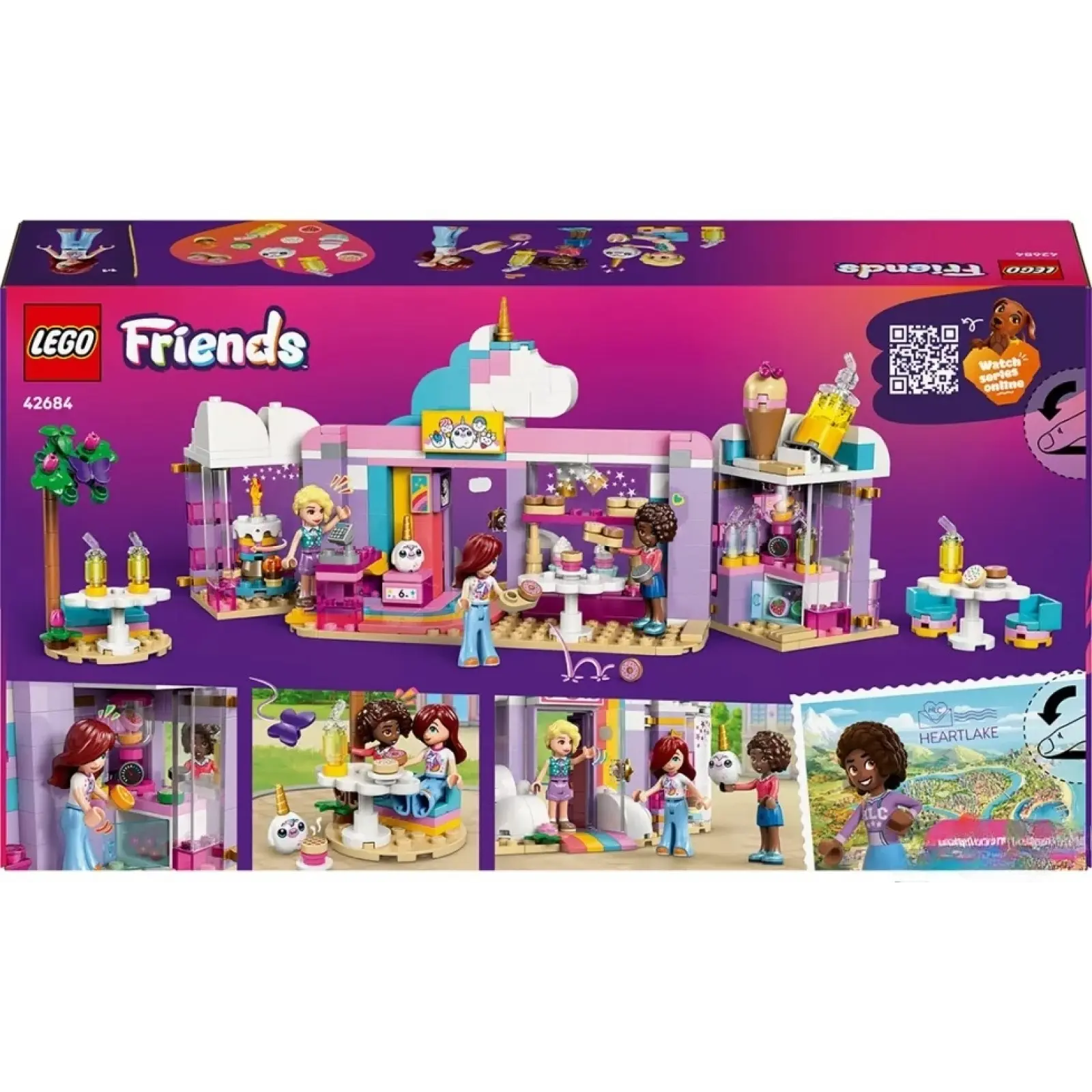 Конструктор LEGO Friends Кофейня грез единорога (42684)