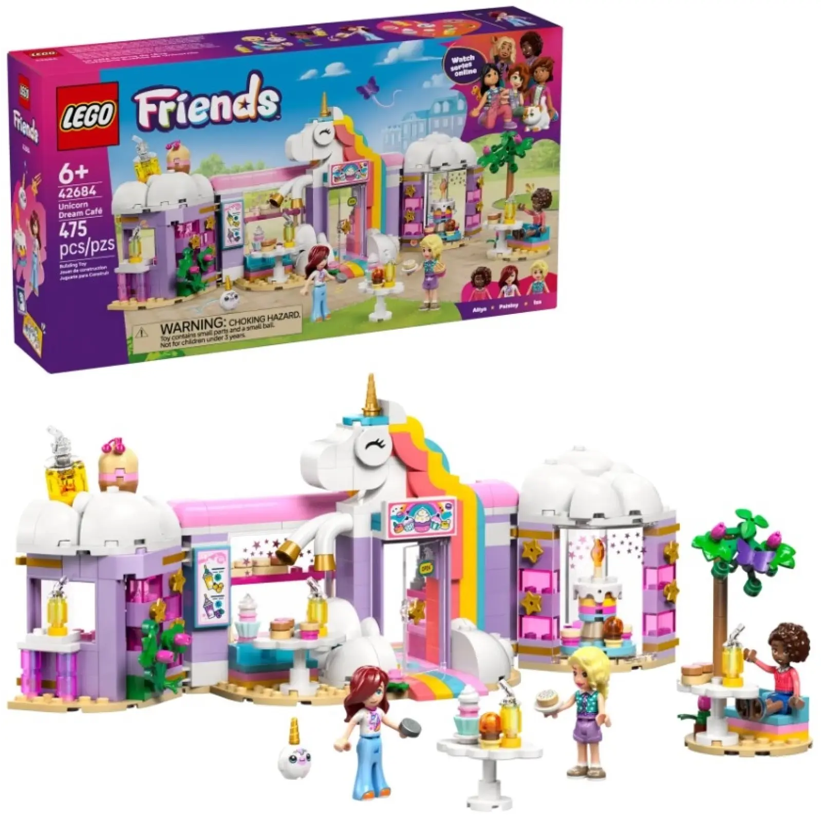 Конструктор LEGO Friends Кофейня грез единорога (42684)