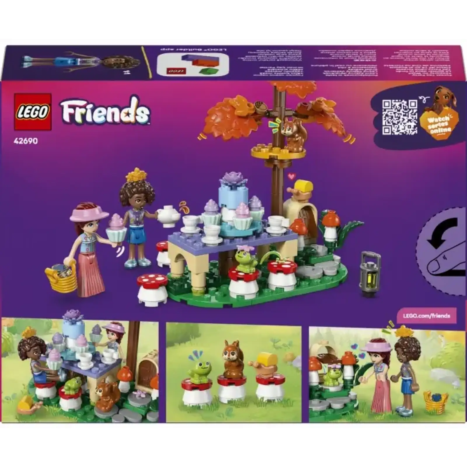 Конструктор LEGO Friends Чаювання в лісі (42690)