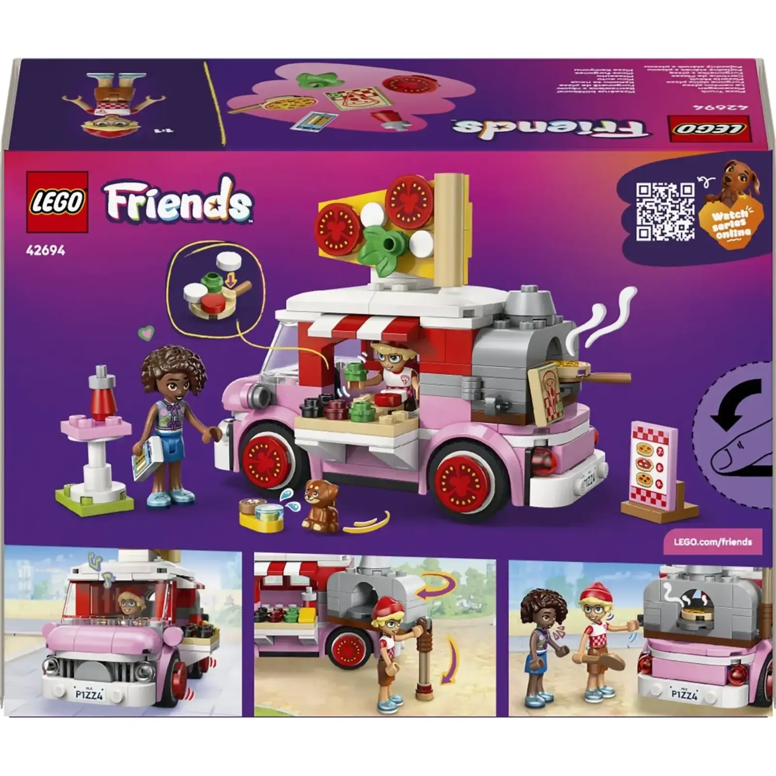 Конструктор LEGO Friends Грузовик с пиццей (42694)