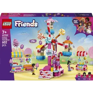 Конструктор LEGO Friends Колесо обзора с конфетами и капкейками (42700)
