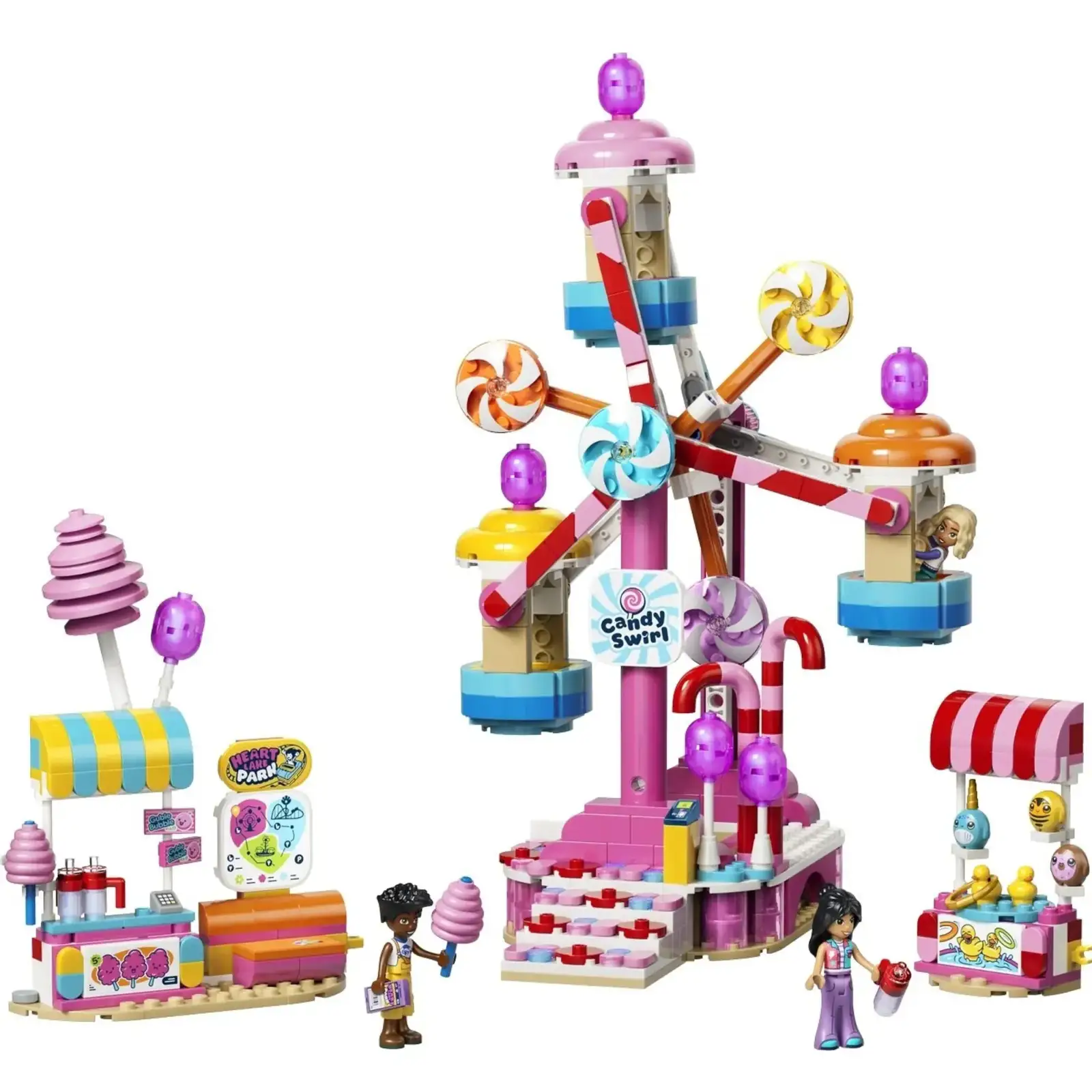 Конструктор LEGO Friends Колесо обзора с конфетами и капкейками (42700)