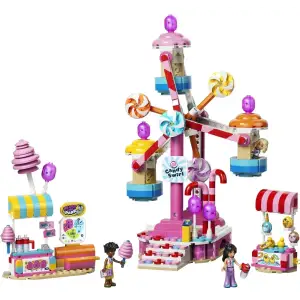Конструктор LEGO Friends Колесо обзора с конфетами и капкейками (42700)