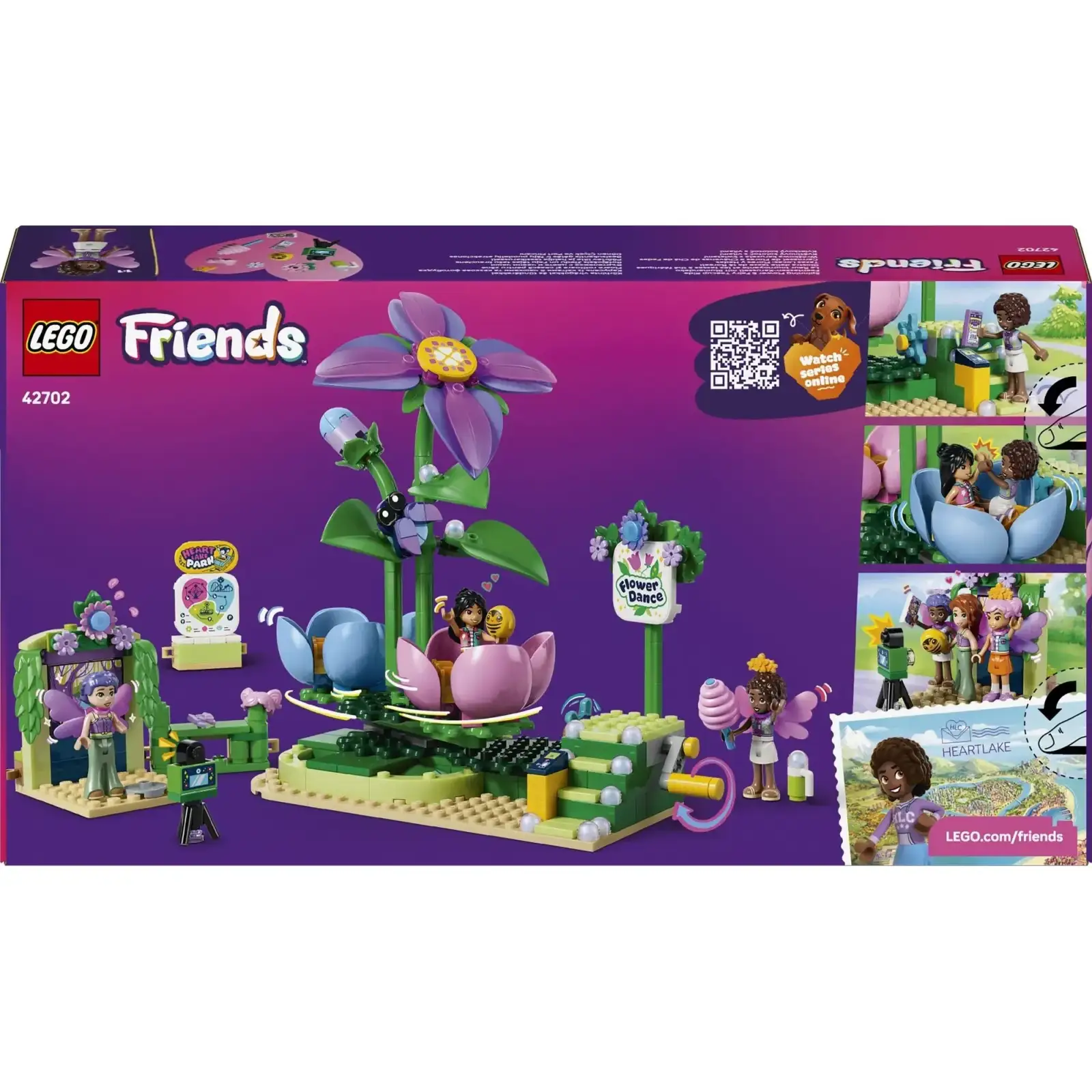 Конструктор LEGO Friends Карусель с цветами и чашками и сказочная фотобудка (42702)