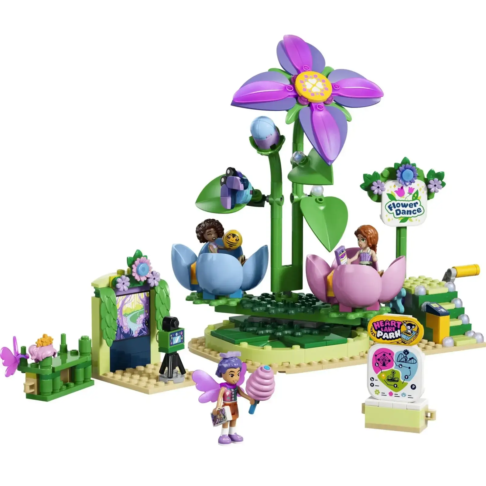 Конструктор LEGO Friends Карусель с цветами и чашками и сказочная фотобудка (42702)