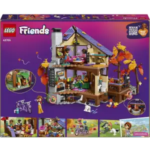 Конструктор LEGO Friends Уютный лесной домик для осеннего отдыха (42705)