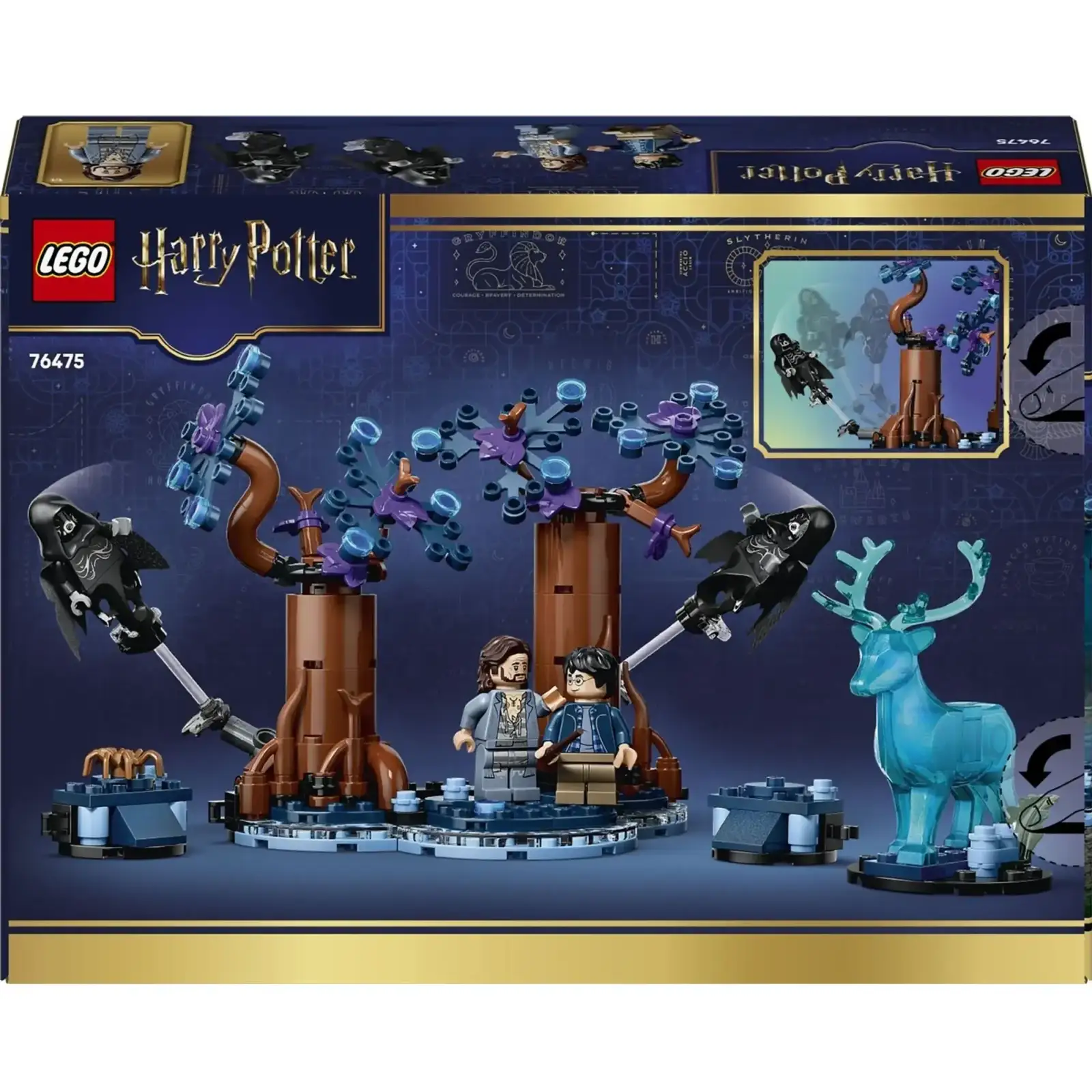 Конструктор LEGO Harry Potter Заборонений ліс: Експекто патронум (76475)