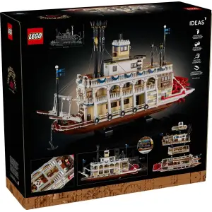Конструктор LEGO Ideas Річковий пароплав (21356)