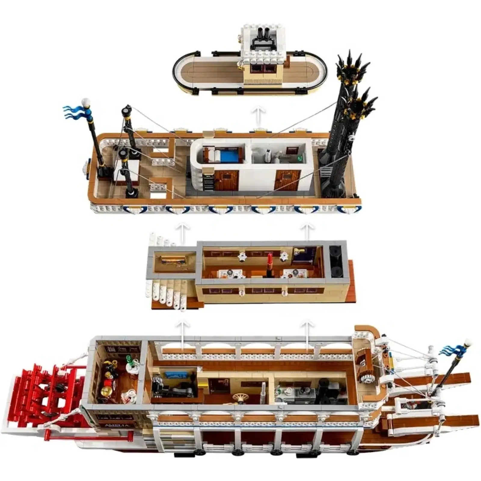 Конструктор LEGO Ideas Речной пароход (21356)