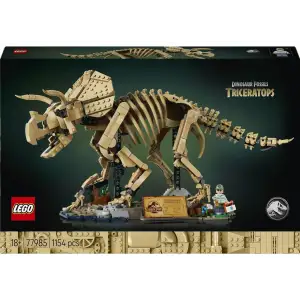 Конструктор LEGO Jurassic World Окаменелости динозавров: трицератопс (77985)