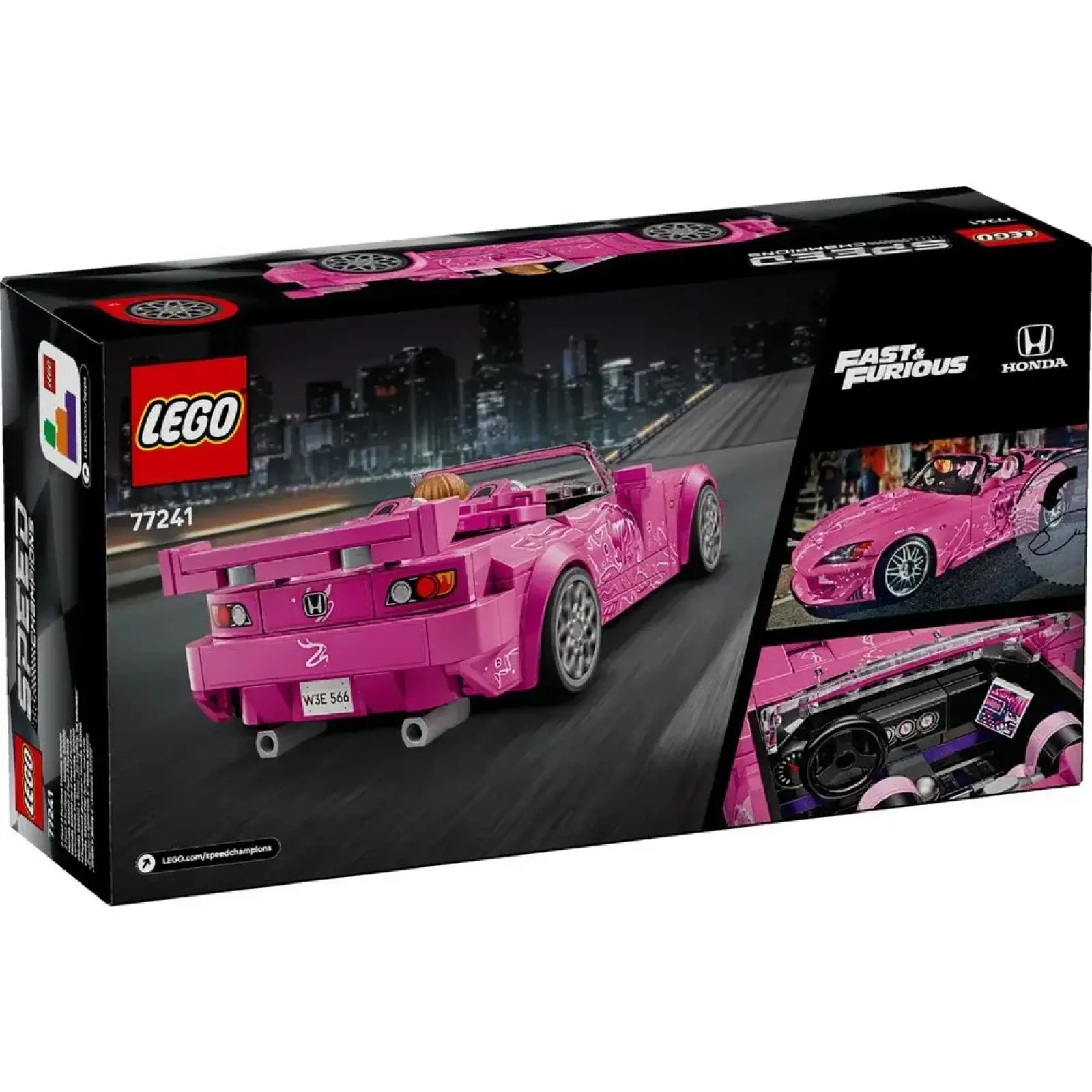 Конструктор LEGO Speed Champions Двойной форсаж: Honda S2000 (77241)