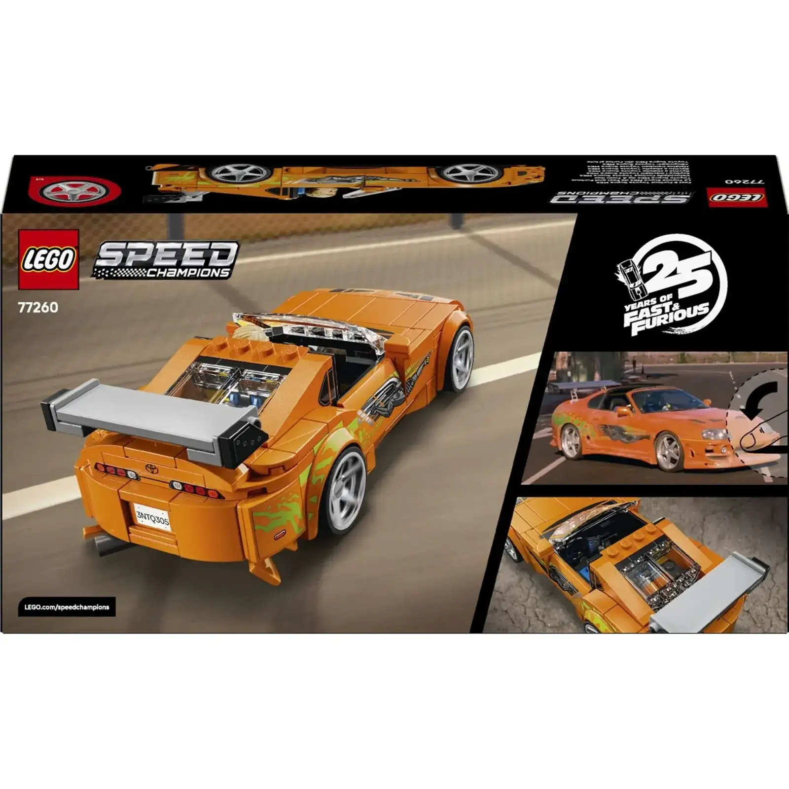 Конструктор LEGO Speed Champions Форсаж: Toyota Supra MK4 (77260)