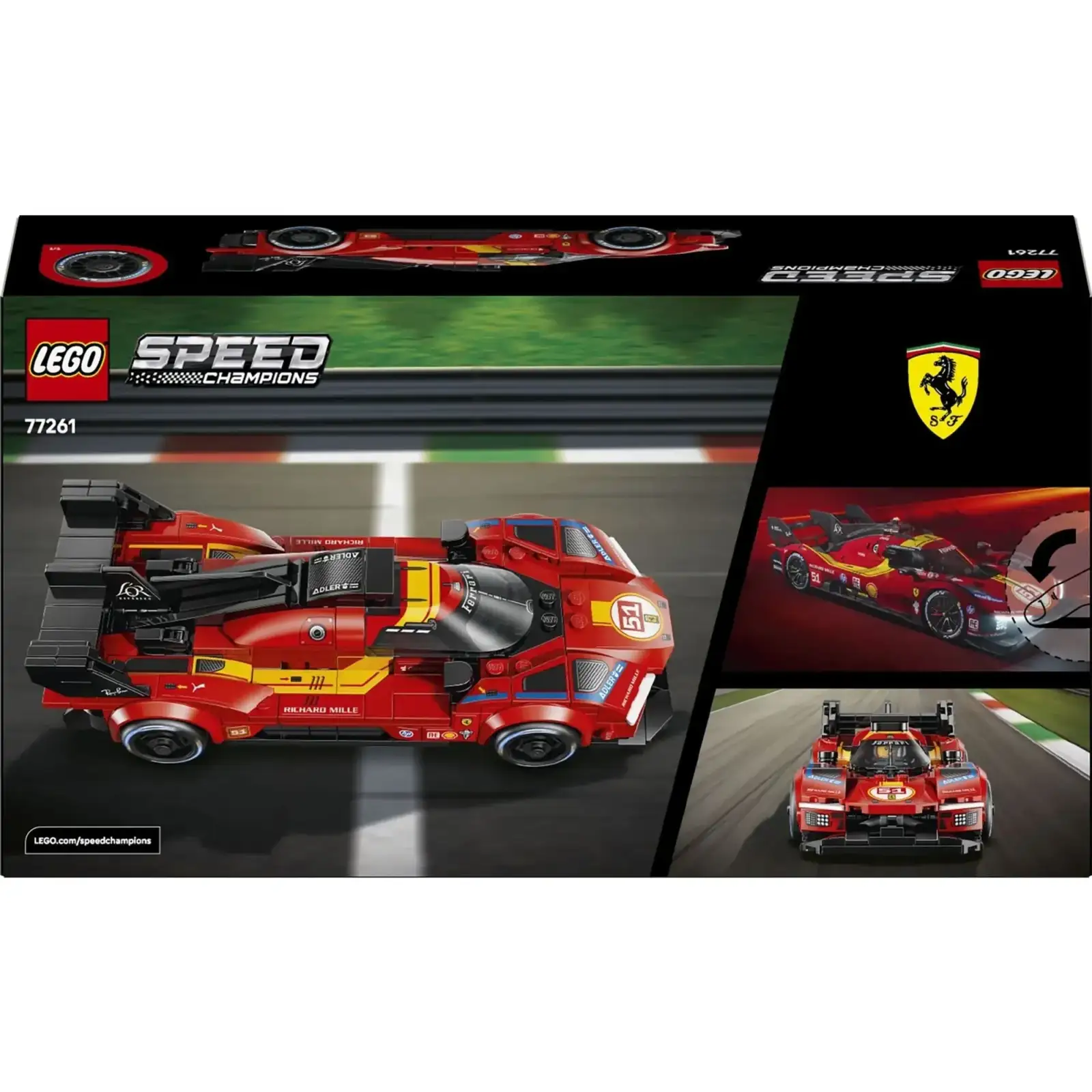 Конструктор LEGO Speed Champions Ferrari 499P (77261)