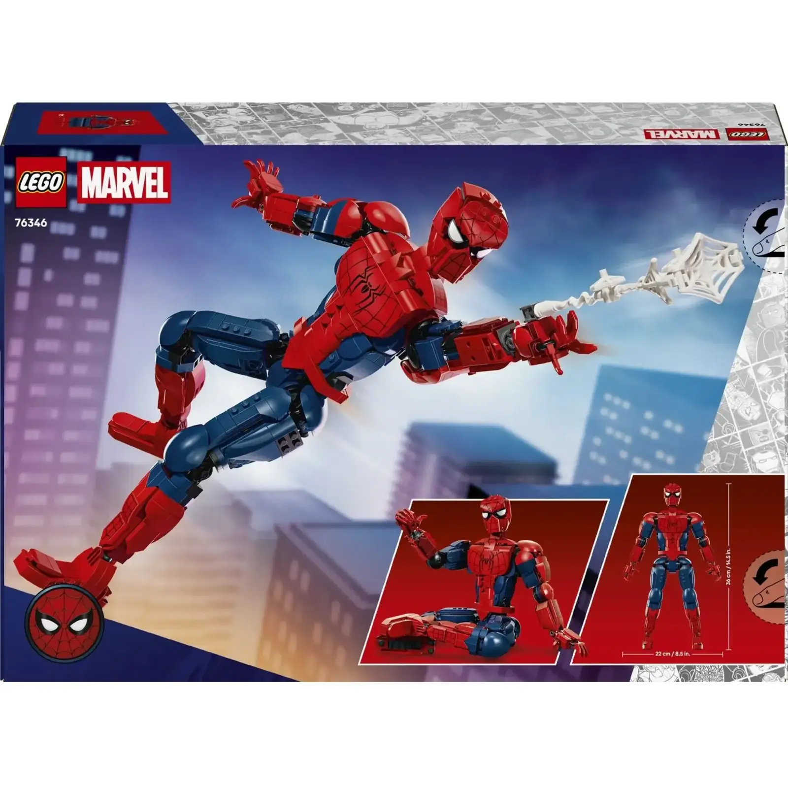 Конструктор LEGO Super Heroes Фигурка супергероя Человека-Паука (76346)