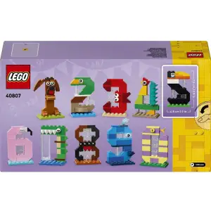 Конструктор LEGO Цифри на день народження (40807)