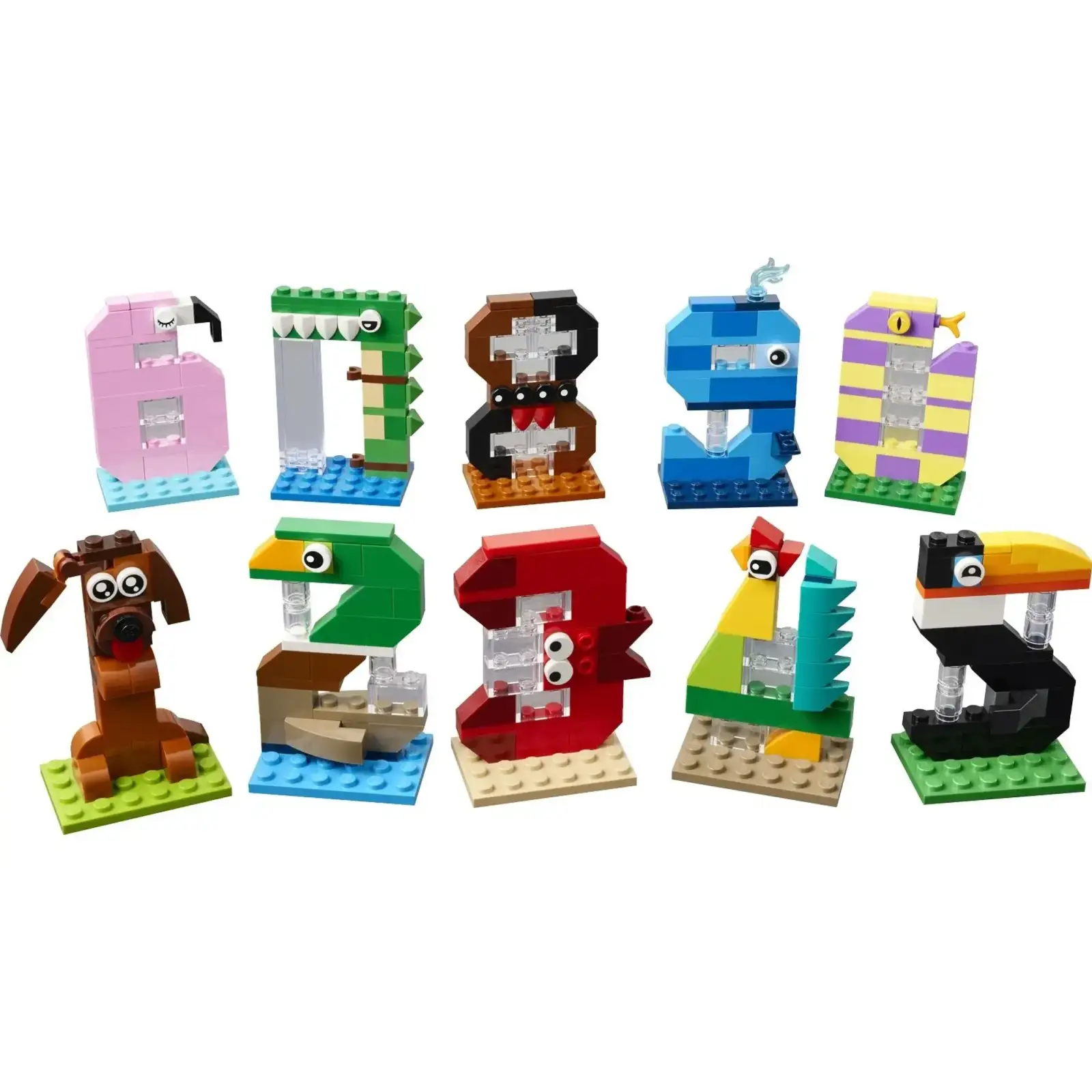 Конструктор LEGO Цифри на день народження (40807)