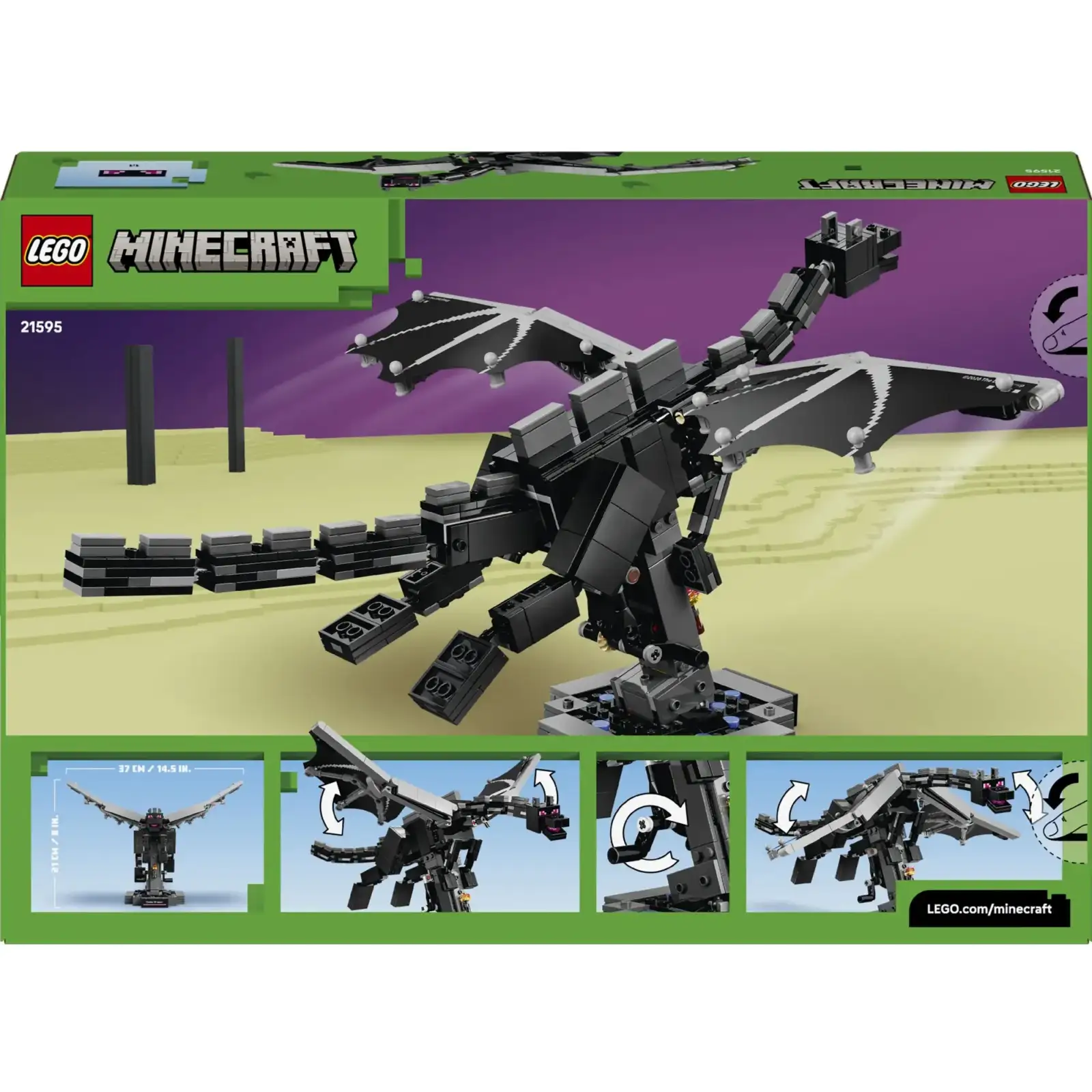 Конструктор LEGO Minecraft Дракон Края (21595)