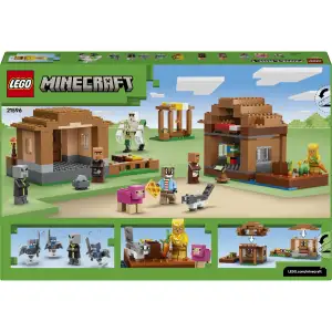 Конструктор LEGO Minecraft Нападение заклинателя на деревню (21596)