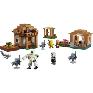Конструктор LEGO Minecraft Нападение заклинателя на деревню (21596)