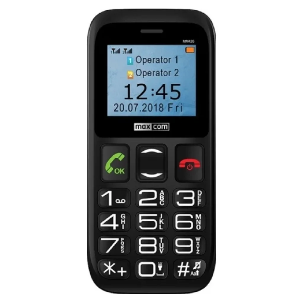 Телефон Maxcom MM426 Black UA