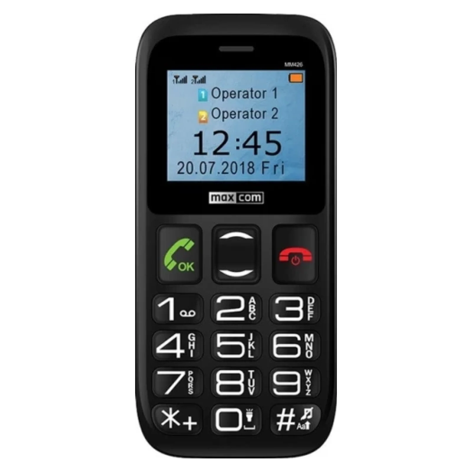 Телефон Maxcom MM426 Black UA