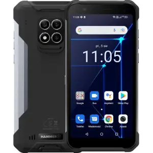 Смартфон myPhone Hammer Construction 6/128GB Silver (5902983620365) UA