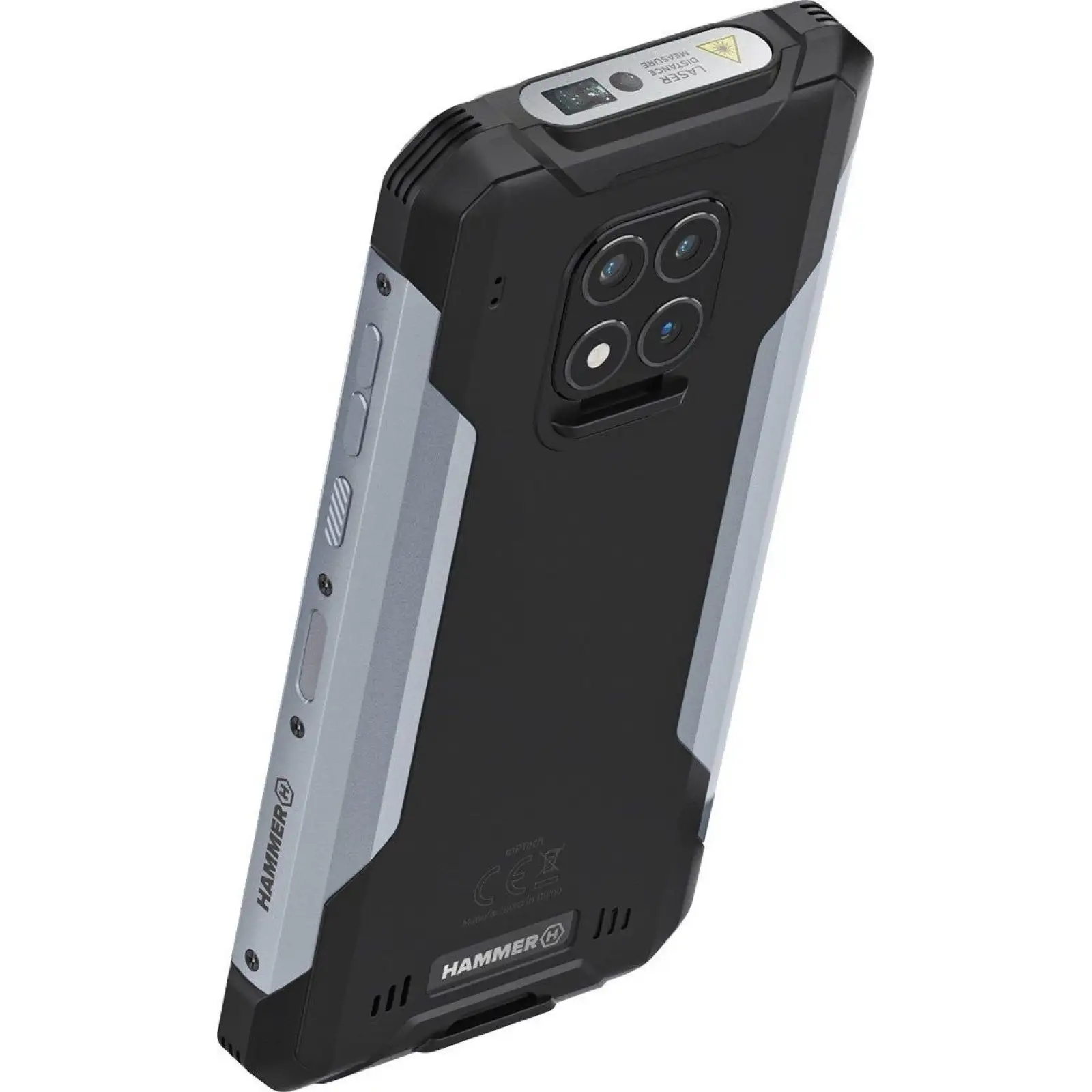 Смартфон myPhone Hammer Construction 6/128GB Silver (5902983620365) UA