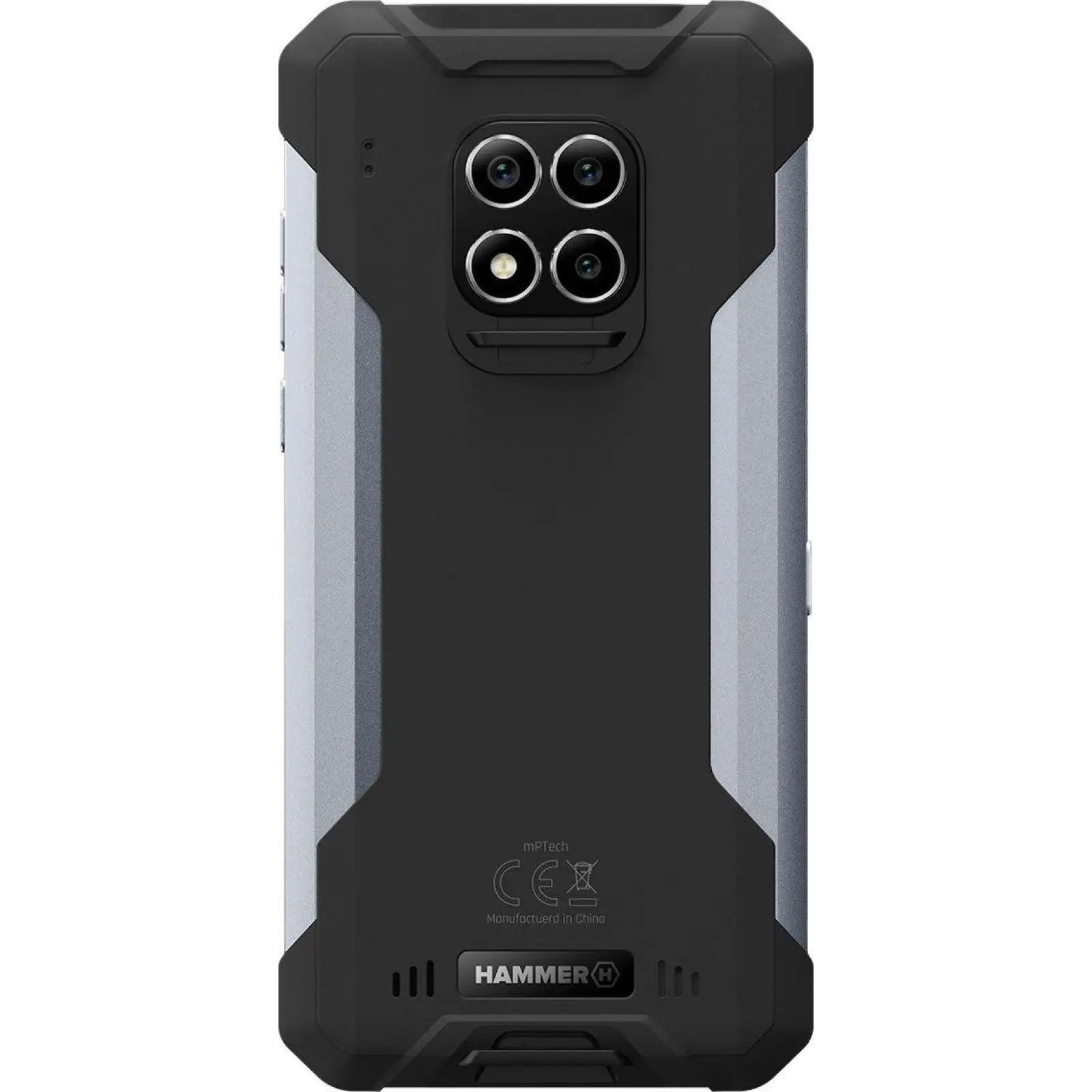 Смартфон myPhone Hammer Construction 6/128GB Silver (5902983620365) UA