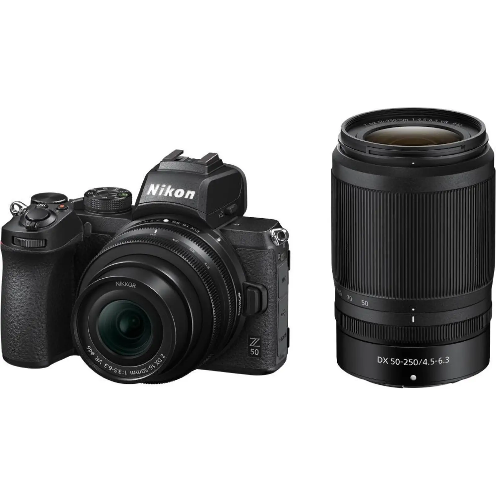 Цифрова камера NIKON Z50 Kit (16-50mm 50-250mm) VR (VOA050K002)