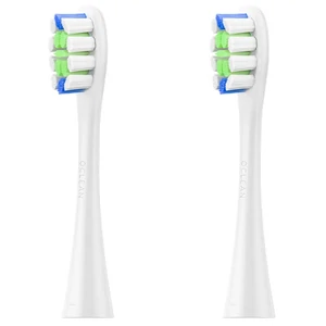 Насадка для зубной щетки Oclean X10/XPro/X/One/SE/Air/Z1 Plaque Control Head White (2 шт) (P1C1 W02)