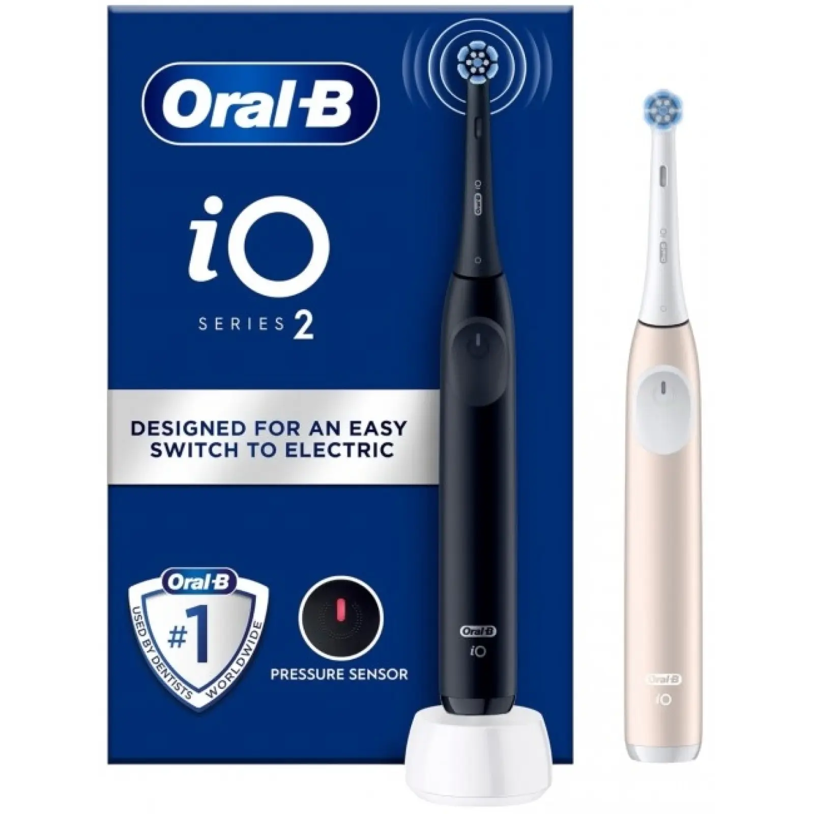 Зубна електрощітка Oral-B iO Series 2 Night Black / Calm Pink