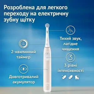 Зубна електрощітка Oral-B iO Series 2 Night Black / Calm Pink