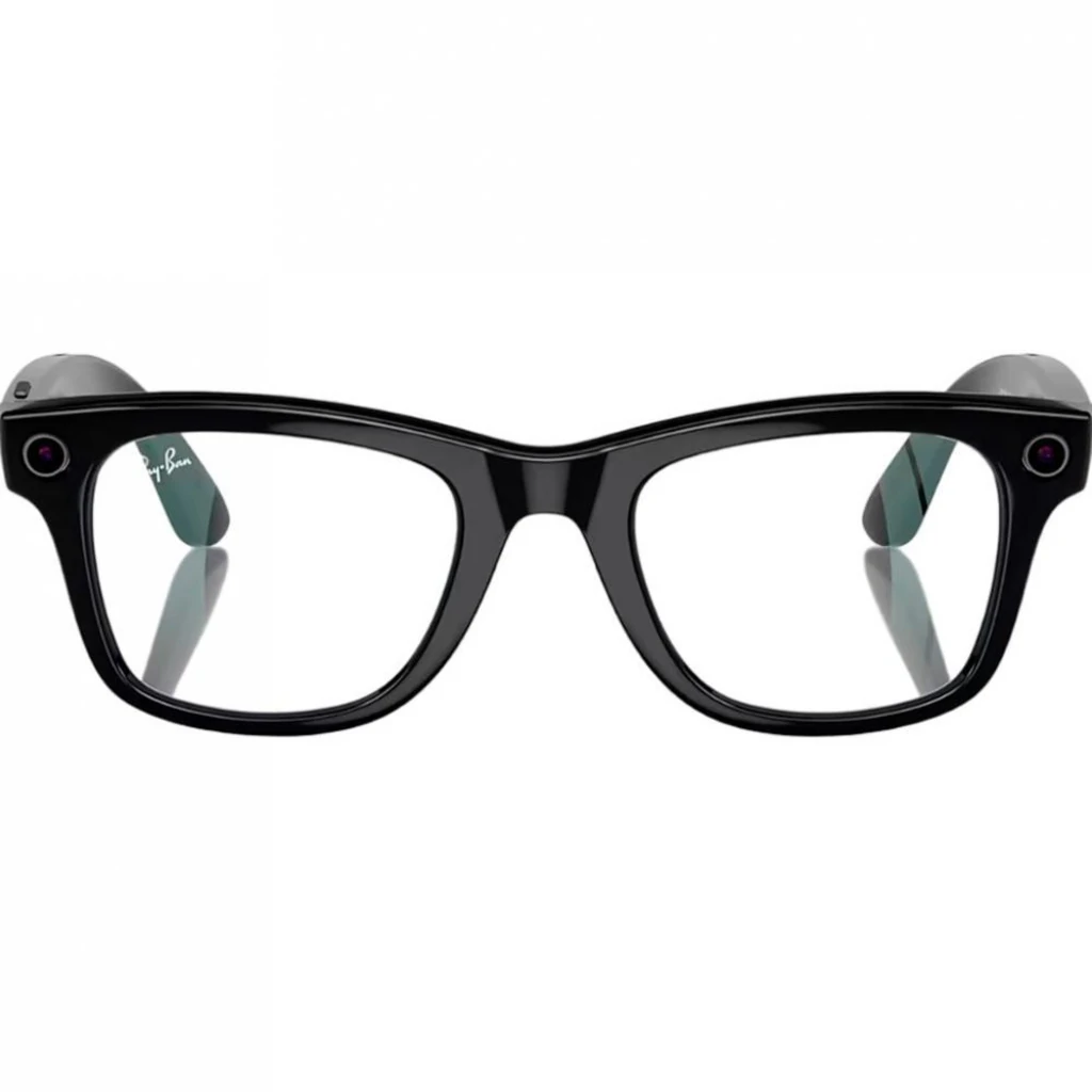 Смарт-очки Ray-Ban Meta Wayfarer Shiny Black Frame Clear Lenses (RW4006 601/SB 50-22)