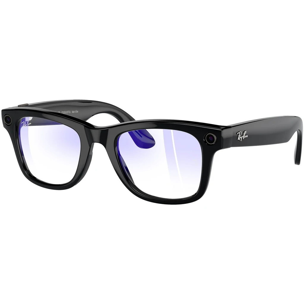 Смарт-окуляри Ray-Ban Meta Wayfarer Matte Black Frame Polar Dusty Blue Lenses (RW4006 601/SM 50-22)