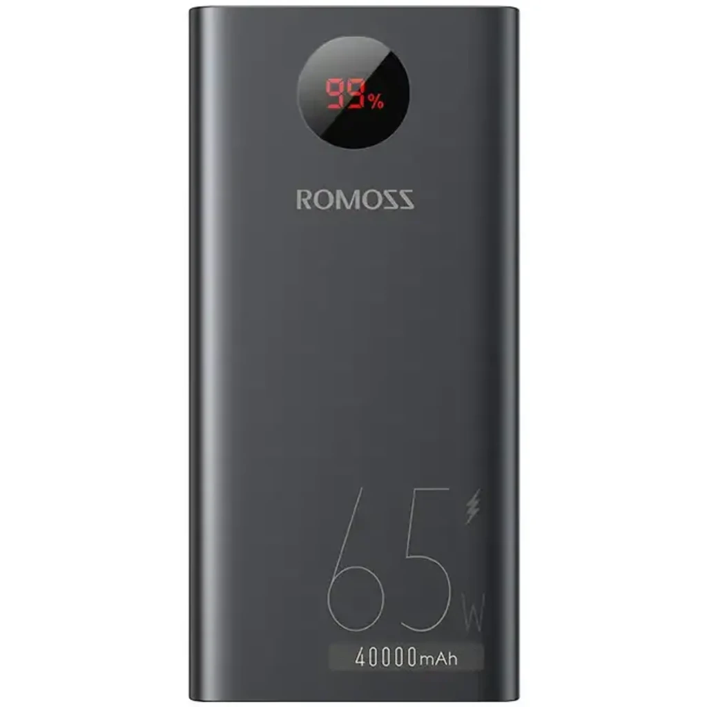 Зовнішній акумулятор Romoss 40000mAh PEA40 Pro PD 65W (PEA40-282-2183H) UA