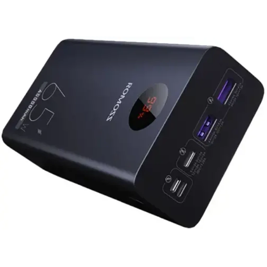 Зовнішній акумулятор Romoss 40000mAh PEA40 Pro PD 65W (PEA40-282-2183H) UA
