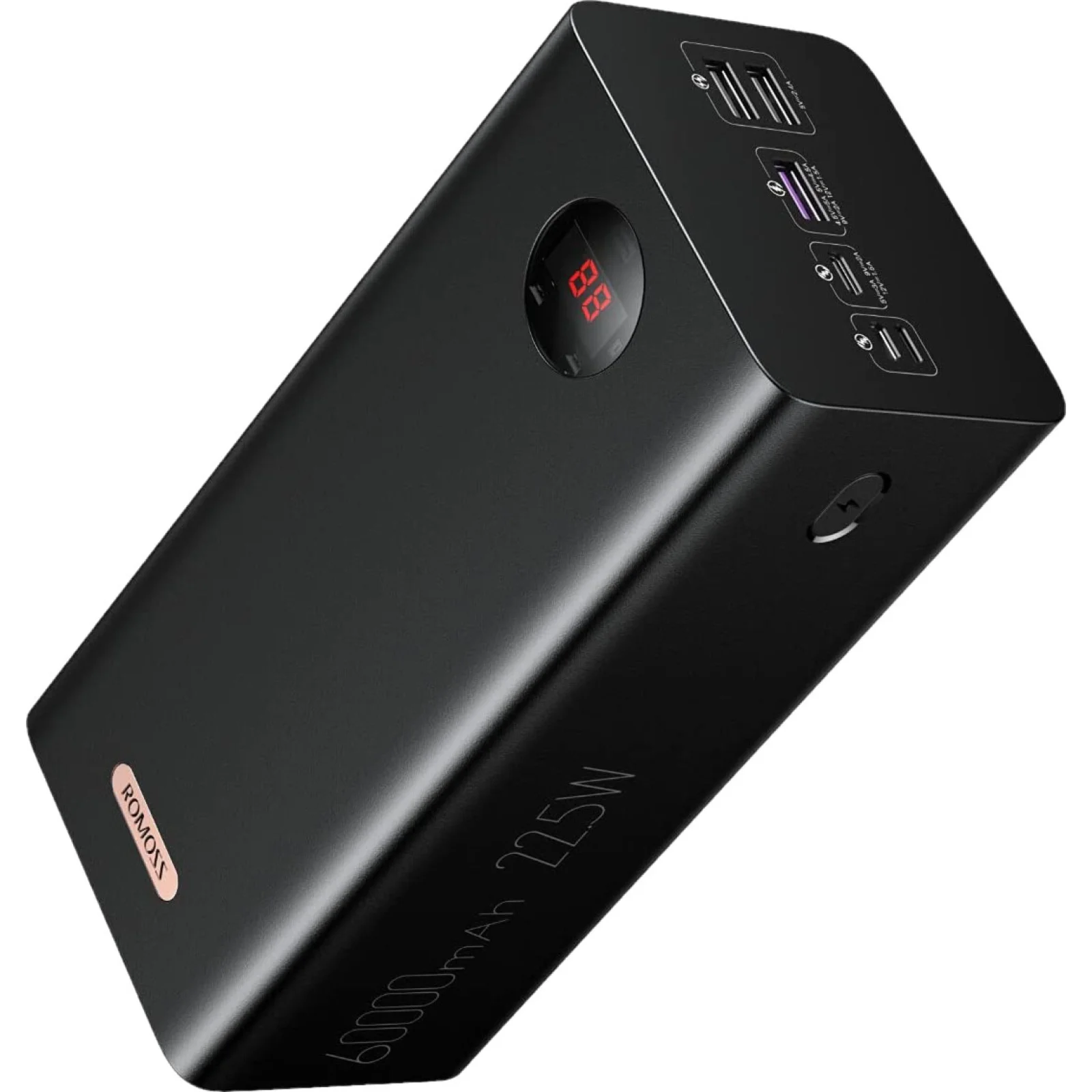 Зовнішній акумулятор Romoss 60000mah PEA60 22.5W Black (PEA60-152-2142) UA