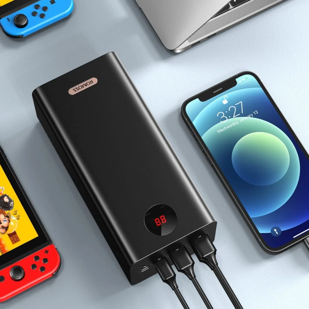 Зовнішній акумулятор Romoss 60000mah PEA60 22.5W Black (PEA60-152-2142) UA