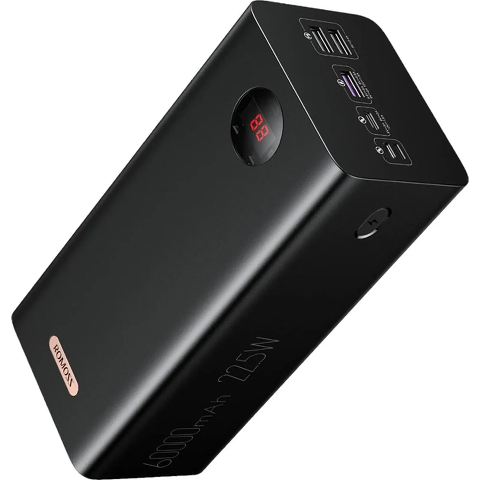 Зовнішній акумулятор Romoss 60000mah PEA60 22.5W Black (PEA60-152-2A42H) UA