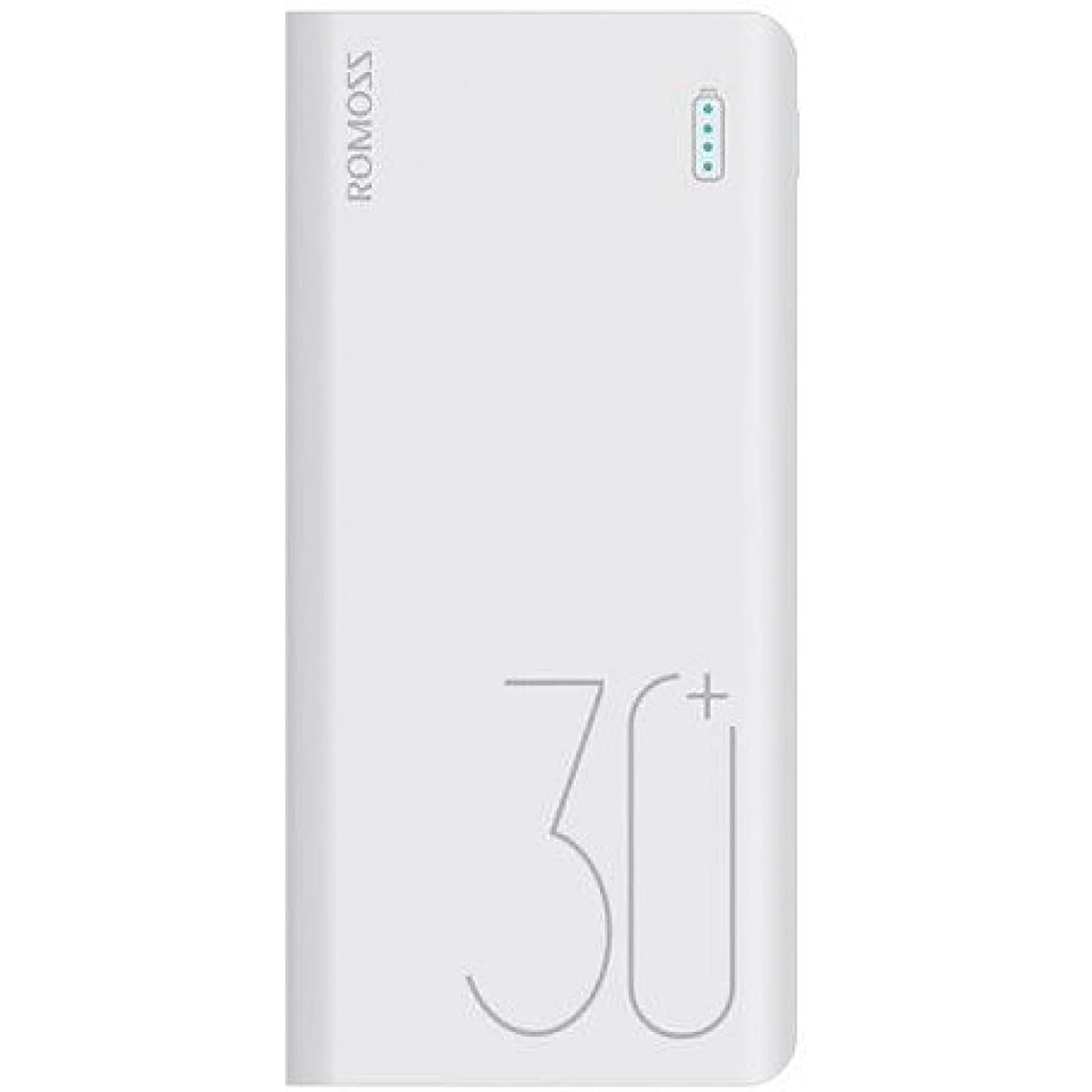 Внешний аккумулятор Romoss 30000mAh Sense8+ White (PHP30-401-02) UA