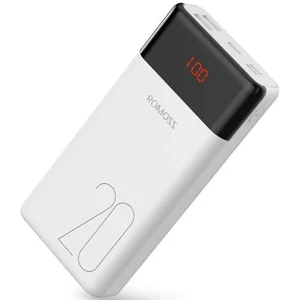 Зовнішній акумулятор Romoss 20000mAh LT20PS White (PLM20-102-1131H) UA