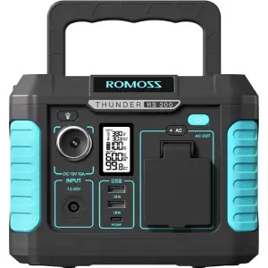 Зарядная станция Romoss RS300 Black Blue 600W (RS300-2B2-G153H) EU