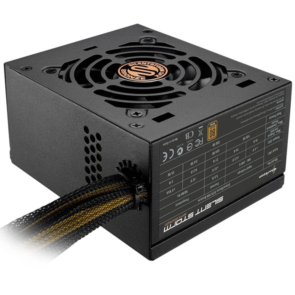 Блок живлення Sharkoon SilentStorm SFX Bronze 450W (4044951016402)