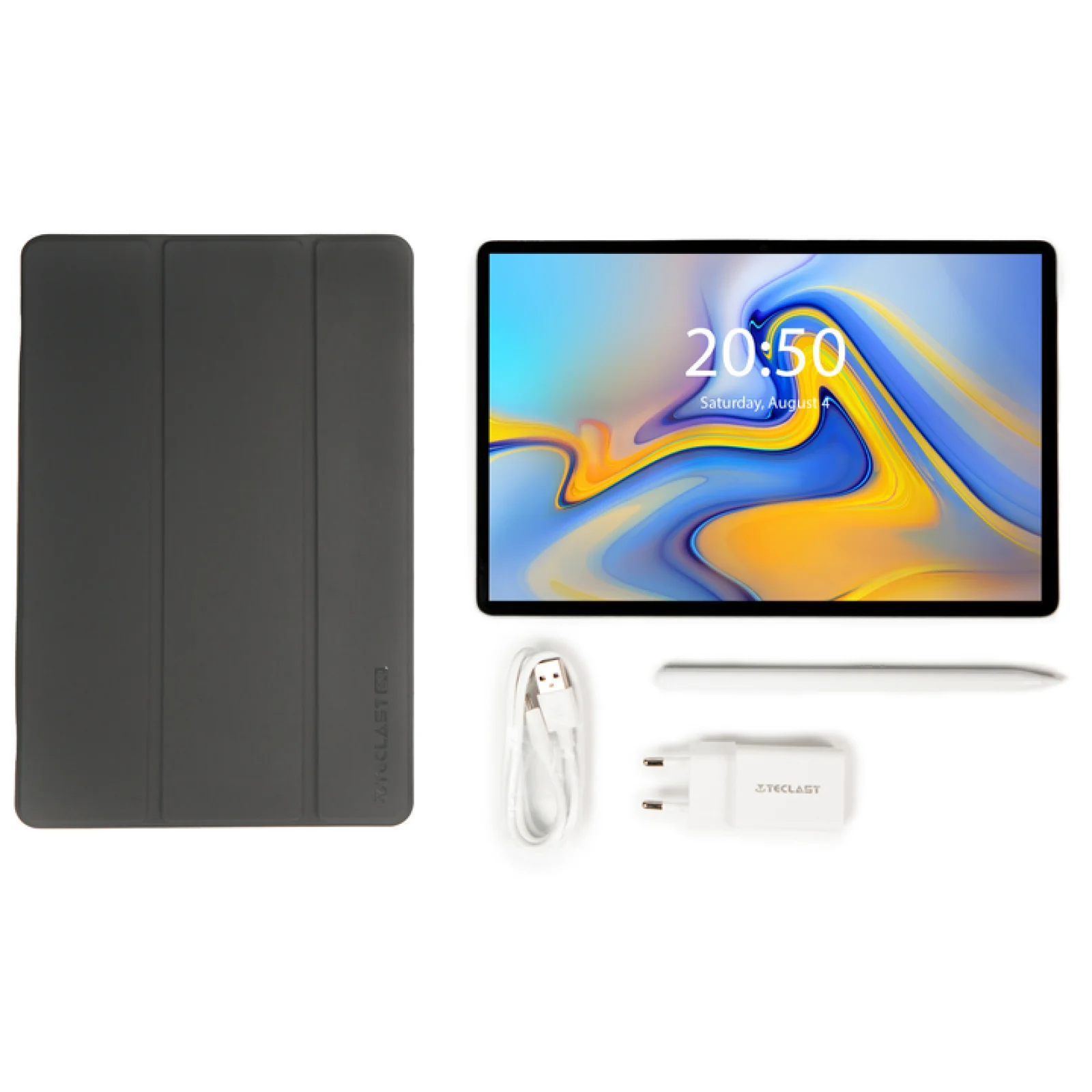 Планшет Teclast M50 8/128GB 4G Dual Sim Aqua Blue (M5H5CS/TL-112841) з чохлом та стілусом UA